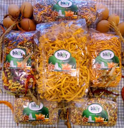 Doğal Ev Yapımı Sebzeli Saçaklı Makarna (500 Gr.)