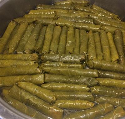 Manisa Yaprağından Zeytinyağlı Yaprak Sarması