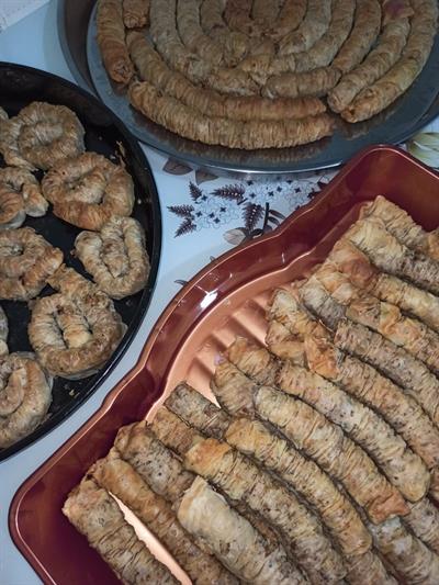 Tereyağlı Cevizli Burgu Baklava