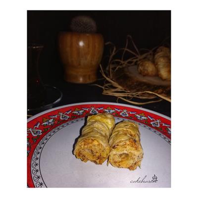 Tereyağlı Cevizli Burgu Baklava